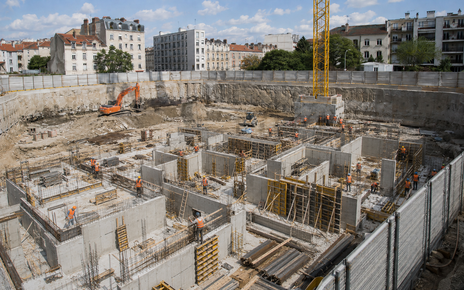 ÉLÉVATION DE LA STRUCTURE